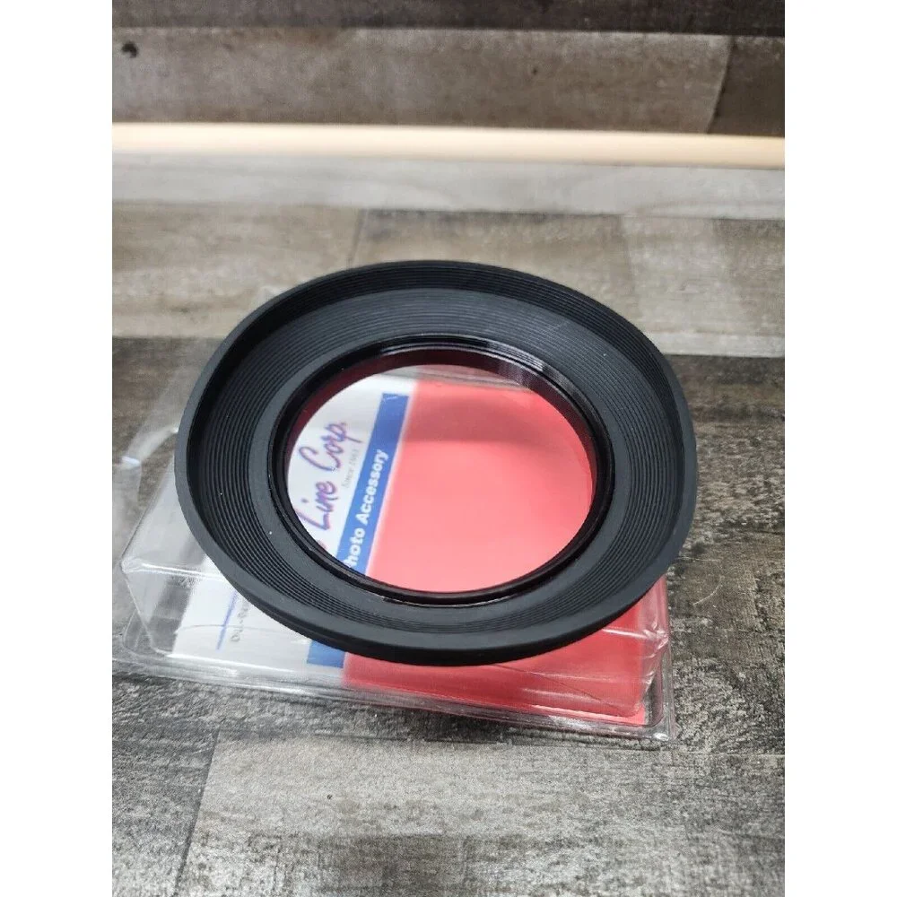 Nos Dot Line Corp 77 MM Wide Angle Lens Hood Dl-0494 Photo Camera Accessories